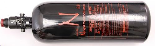Ninja Air Aluminum HPA N2 Paintball Tank 3000psi