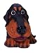 Dachshund Black - Big Head Puppy Piggy Bank for Dog Lovers