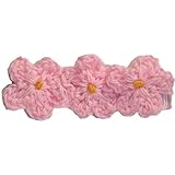 Posies Accessories Three Rose Pink Daisies Hair Clippie