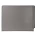 Smead End Tab Folder, Letter, Straight, 11 Point, Gray, 100 per Box (25310)