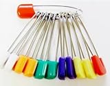 Cloth Diaper Pins Stainless Steel Traditional Safety Pin (Asst)