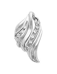 Platinum Diamond Pendant - 0.18 Ct. -- LIFETIME WARRANTY