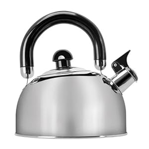 Range Kleen Basics Stainless Steel 2.75 Quart Whistling Tea Kettle