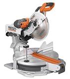 Factory Reconditioned RIDGID 12-Inch Sliding Compound Miter Saw With Laser ZRMS1209LZA