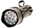 Schwarze Taschenlampe POLICE LED Licht Profi Lampe