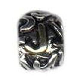 Vintage Letter J Oriana Bead - Pandora Bead & Bracelet Compatible
