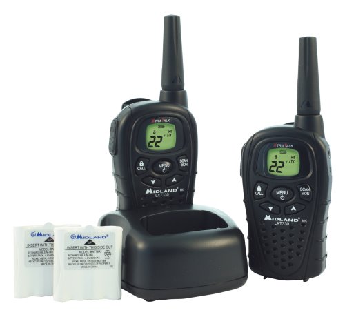 Midland LXT330VP3 22-Channel 16-Mile GMRS 2-Way Radio (Pair)