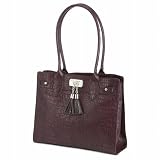 Liz Claiborne 'Tasseltastic' Shopper Bag - Black, Bone