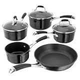 Stellar 3000 Induction Black 5 Piece Saucepan Set (CL SC31B)