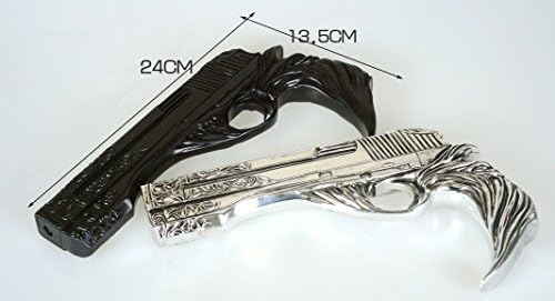 Tonith® High Quality Solid Resin Realistic Weapon Gun DMC Devil May Cry Dante Cosplay Prop Ebony and Ivory (Ebony and Ivory)