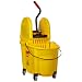 Rubbermaid Commercial 7577-88 WaveBrake 35-Quart Bucket/Wringer Combo, Yellow