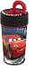 Cars 2 734331 - Cars Trinkflasche mit Rad als Deckel und Strohhalm