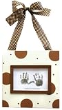 New Arrivals Footprint/Handprint Frame, Chocolate