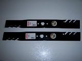 2 Gator Mulcher 3-in-1 Blades (set of 2) to Replace the 742-0616, 942-0616 Blade Used on 42 Decks, MTD, Cub Cadet, White, Wards, Yard Man, Troy Bilt.