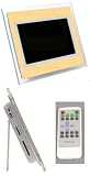 10 Beech Digital Photo Frame with Remote Control for MMC, SD, CF type I & II, MS, MS Pro, XD, USB Pen Drive