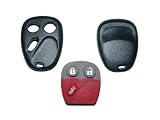 3 Buttons Keyless Remote Key Shell for Chevrolet Avalanche Silverado GMC Sierra Yukon No Chips Inside FCC/ID LHJ011