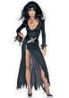 2Pc Elvira Dress Sexy Holiday Party Costume
