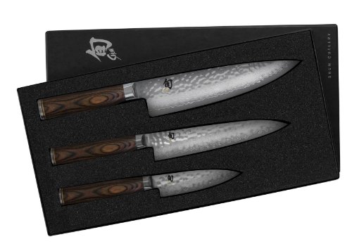 Shun TDMS0300 Premier Knife Starter Set, 3-Piece