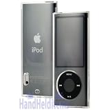 Apple iPod Nano 5th Generation (with Camera) Transparent Clear Snap On Crystal Plastic Hard Cover Case