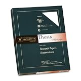 Southworth 3594010 Thesis Paper,Fine,20 lb.,8-1/2 in.x11 in.,250/PK,Bright WE
