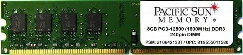 8GB PC3-12800 (1600MHZ) DDR3 DIMM Upgrade for Dell Inspiron 3847