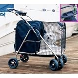 5th Avenue Pet Stroller - SUV Edition - Blue (Blue) (37 1/2H x 24W x 31L)