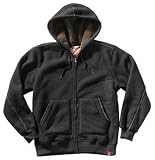 Es Sherpa 1.2 Men's Hooded Zip Sweatshirt - Black