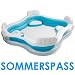INTEX POOL LOUNGE 229 x 229 x 66 cm - Schwimmcenter - Familienpool - Schwimmbecken - Schwimmbad - Swimmingpool - Kinderpool