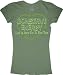 Tee Hugger CONSERVE ENERGY 100% Organic Cotton Juniors Size Ladies Fitted Tee