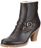 ESPRIT Stella Fur Bootie X10410, Damen Stiefel, Braun (dark mocca 225), EU 39