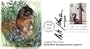 Arte Johnson Signed First Day of Issue Longleaf Pine Forest Red-Bellied Woodpecker