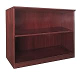 2 Shelf Bookcase - Mahogany