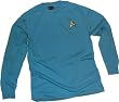 Star Trek Science Blue Uniform Adult Long-Sleeve T-Shirt