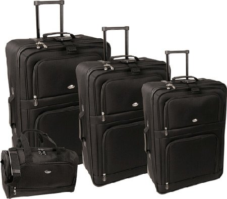Childrens Toyshop  Apparel : Pierre Cardin Chateau 4-Piece Luggage Set