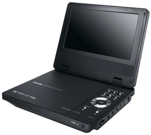 Childrens Toyshop  Electronics : Toshiba - SD-P75U 7" Portable DVD Player