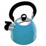 from Prima 2.5 Litre Whistling kettle - Blue - Folding handle