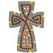 Earthernware Mosaic Cross - Style 38260