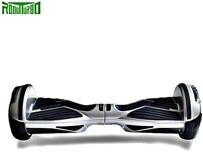 Robotturbo Hoverboard - Fastest, Best Quality, Ultimate Drift Machine - Ship from US(Silver)