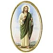 Car Visor Clip - Saint Jude - 1.75"x1.0" - Clip on