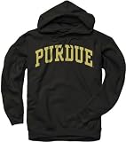 Purdue Boilermakers Black Arch Hooded Sweatshirt