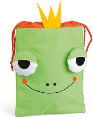 Croacky The Frog Large Draw String Lunch Bag