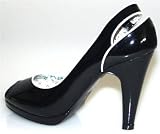 Produkt-Bild: CITY WALK Peep Toe Pumps Lack schwarz