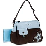 Grosse 2 tlg. blaue Wickeltasche aus den USA