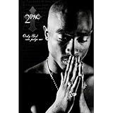 Tupac (Only God Can Judge Me) Music Poster Print - 24x36