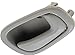 Dorman 79503 Interior Door Handle Compatible with Select Toyota Models, Gray; Textured, Black