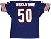 Mike Singletary Autographed Navy Custom Jersey with HOF98