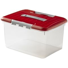 Optima Transport-Box m.Deckel rot 37x28x21cm 15 L VE=1
