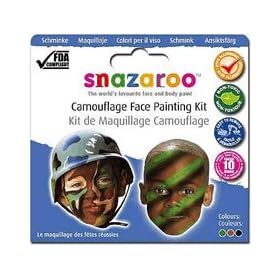 Snazaroo Camouflage Theme Pack