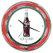 Coca Cola Ice Cold Bottle Neon Wall Clock - 14 inch Diameter GREAT GIFT FOR HIM BAR GAME ROOM