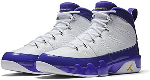 Nike Air Jordan 9 KOBE BRYANT PE White/Concord-Tour Yellow 302370-121 Nov. 2016 Release Men Shoe Size (12)